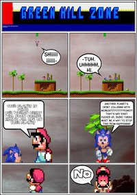 sonic and mario hentai sonic mario when planets collide sonicgoesgreen cuz art