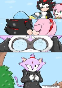 sonic and shadow hentai shadow amy family viraljp art