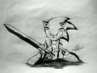 sonic and tails hentai sonic black knight morelikethis fanart traditional paintings movies