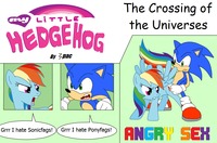 sonic hentai galleries pac friendship magic little pony rainbow dash sonic team hedgehog crossover