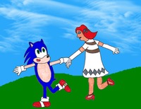 sonic hentai wave sonic elise running darkwingfan morelikethis fanart traditional drawings games