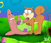 sponge bob square pants hentai patrick star sandy cheeks