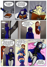 starfire hentai flash starfire raven teen titans donutwish