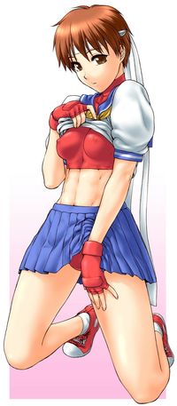 street fighters hentai gamer girls sakura pin