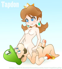 super mario daisy hentai luigi princess daisy super mario bros tapdon sexy