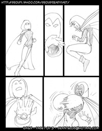 teen titan hentai doujin page