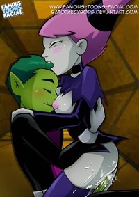 teen titans e hentai bdb cbd batothecyborg beast boy jinx teen titans famous toons facial hentai from titan