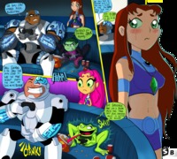 teen titans xxx hentai comic folder teen titans fuck page hentai raven starfire xxx video anime porn