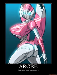 transformers hentai demotivational poster arcee autobot autobots fembot fembots transformer fran