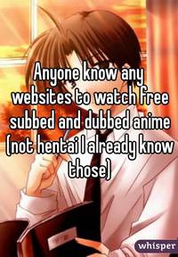 watch dubbed hentai online whisper anyone know any websites watch free subbed dubbed anime hen