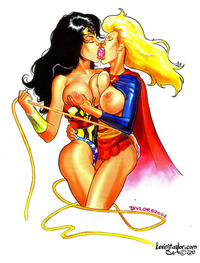 wonder women hentai manga supergirl wonder woman kissing kevin taylor