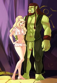 world of warcraft orc hentai shunkaku world warcraft blood elf orc temporalwolf