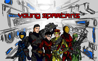 young justice hentai young spartans whatthebooty iat morelikethis artists cartoons digital comics