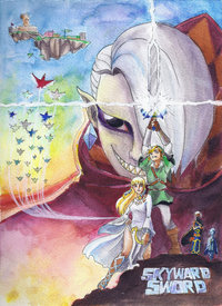 zelda hentai skyward pre zelda wars skyward sword iamnotaporkchop uel morelikethis fanart traditional paintings games