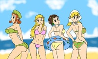 zelda hentai skyward skyward girls blackmagicm miv morelikethis fanart digital drawings