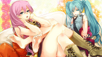 hatsune miku hentai gallery wallpaper vocaloid hatsune miku megurine luka hentai anime