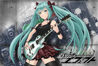 hatsune miku hentai manga hatsune miku wallpapers playing guitar