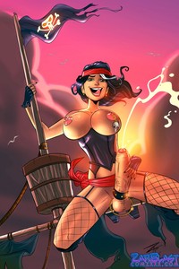 hentai foundry futanari shae pirate futa mission blast