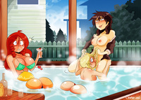 hentai hot tub samasan hot tub lez machine pictures user