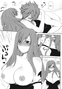hentai huge boobs porn erza jellal happy boobs anime porn moshimo teki are