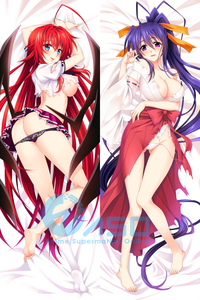 hentai japanese cartoon htb xxfxxx hentai sexy japanese anime dakimakura high school dxd born akeno rias decorative pillow covers case item