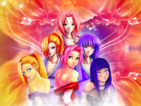 hinata x sakura hentai wallpaper haruno sakura naruto shippuden hyuuga hinata yamanaka ino anime