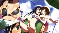 hot hentai strip data wallpaper accelworld kuroyukihime wakamiya megumi accel world chiyuri stripping was really necessary scene