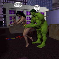 incredible hulk hentai scj galleries incredible hulk gives pussy training