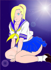 ino e hentai pre ino yamanaka schoolgirl sinse morelikethis manga digital drawings