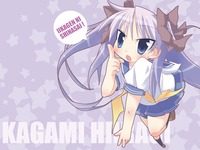 kagami hentai highres hiiragi kagami hirose madoka ahoge ana coppola ichigo mashimaro