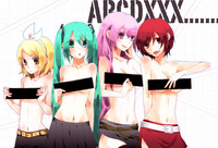 kagamine rin hentai hashbrowns var albums hentai pictures hatsune miku kagamine rin megurine luka meiko topless censored vocaloid anime