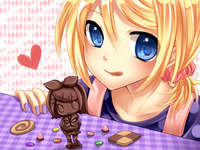 kagamine rin hentai konachan kagamine rin valentine vocaloid search label