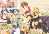 kagamine rin hentai konachan gumi hatsune miku kagamine len rin kaito kamui gakupo megurine luka meiko miki vocaloid