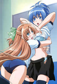 kampfer hentai girls genderswap hug kampfer sakura kaede senou natsuru tagme undressing yuri