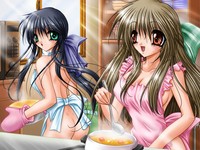 kanon hentai apron ass breasts cooking horizontal ratio kurata sayuri