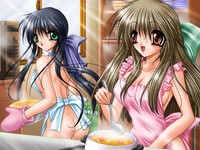 kanon hentai apron ass breasts cooking horizontal ratio kurata sayuri
