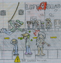 left 4 dead hentai pre left dead fan art rathaloskid morelikethis fanart manga traditional fancomics