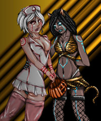 lollipop chainsaw 3d hentai pre contest entry emantuohtiweno kiof morelikethis digitalart