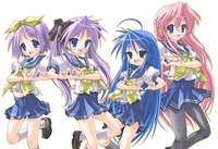 lucky star hentai konata konachan hiiragi kagami tsukasa izumi konata lucky star pantyhose seifuku takara miyuki search label