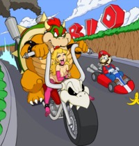 mario and peach hentai soubriquetrouge pictures user peach kart racing colored page all