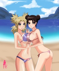 marry me naruto hentai naruto collection tenten temari sexypinklady art after gym sakura