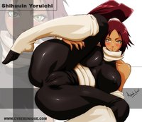 mashiro kuna hentai yoruichi bleach hentai thehentaiworld mashirom kuna shihoin