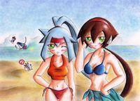 megaman zx hentai rockamn zxa summer akira hikari morelikethis collections