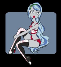 monster high hentai ghoulia lyles art