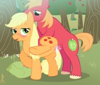 my little pony hentai rule 34 edd applejack macintosh friendship magic little pony evilkey hentai baa boy fluttershy