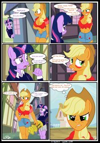 my little pony hentai rule 34 applejack doc friendship magic little pony zecora comic mlp rule