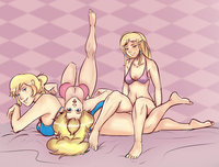 peach zelda hentai samus peach zelda angelox art