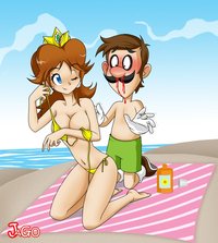 princess peach and princess daisy hentai princess daisy beach jago peach hentai cartoon