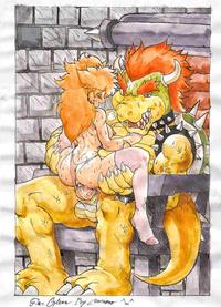 princess peach hentai manga media original bowser koopa mariano princess peach super mario bros ces