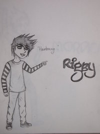 regular show hentai pre human rigby regular show megsg morelikethis fanart cartoons traditional